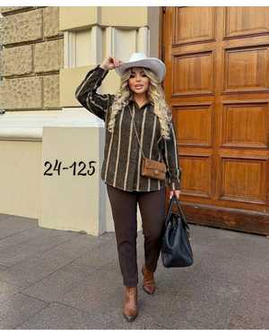 РУБАШКА ТКАНЬ ДРАП+КАШЕМИР