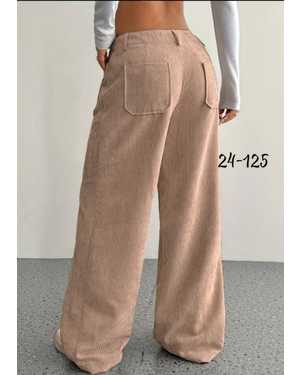 ЖЕНСКИЕ ЖЕНСКИЕ СВОБОДНЫЕ ВЕЛЬВЕТОВЫЕ БРЮКИ 1 ПАР СОСТАВ: ВЕЛЬВЕТ РАЗМЕР: 42-44,46-48