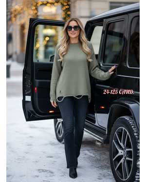 СВИТЕР ТКАНЬ КАШЕМИР