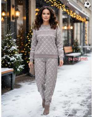 ЖЕНСКИЙ КОСТЮМ ДВОЙКА ТКАНЬ КАШЕМИР С СТРАЗАМИ