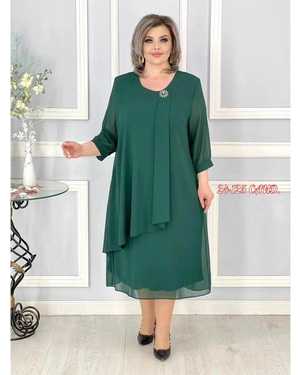 ПЛАТЬЕ ТКАНЬ ШИФОН С ПОДКЛАДКОЙ