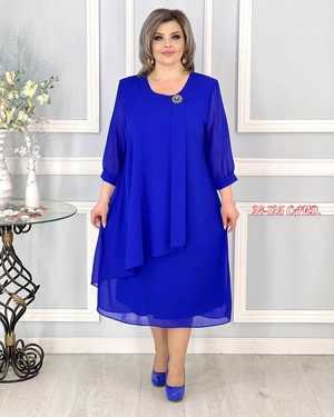 ПЛАТЬЕ ТКАНЬ ШИФОН С ПОДКЛАДКОЙ