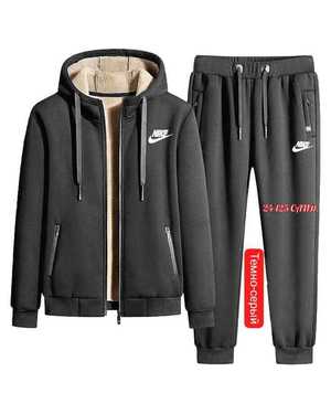 МУЖСКОЙ КОСТЮМ ДВОЙКА ТКАНЬ ФЛИС С МЕХОМ