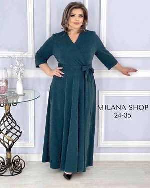 ПЛАТЬЕ ТКАНЬ КРЕП С НАПЫЛЕНИЕМ БЛЕСТОК