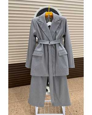 ЖЕНСКИЙ КОСТЮМ ТРОЙКА В РАЗМЕР ТКАНЬ КАШЕМИР ЕЛКА