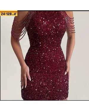 ЮБКА ТКАНЬ ПАЙЕТКА НА БАРХАТЕ