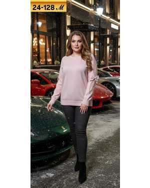 СВИТЕР ТКАНЬ ВЯЗАНЫЙ КАШЕМИР