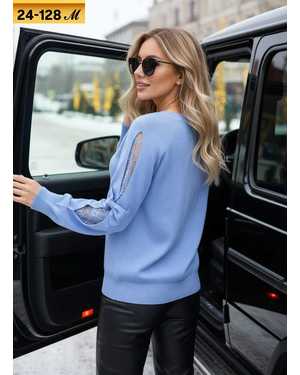 СВИТЕР ТКАНЬ ВЯЗАНЫЙ КАШЕМИР