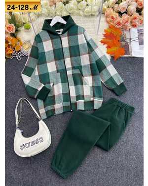 ЖЕНСКИЙ КОСТЮМ ДВОЙКА ТКАНЬ ФЛИС, ТЁПЛЫЙ КАШЕМИР