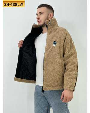 КУРТКА ТКАНЬ БАРАШКА С ПОДКЛАДКОЙ