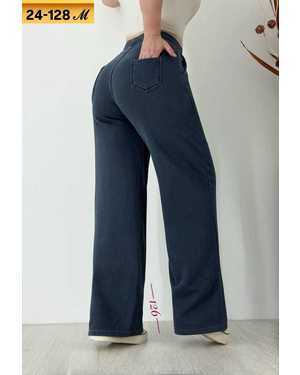 ШТАНЫ ТКАНЬ УТЕПЛЁННЫЕ С НАЧЁСОМ