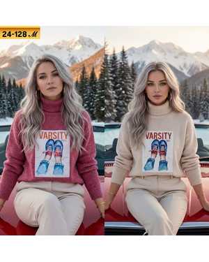 СВИТЕР ТКАНЬ КАШЕМИР