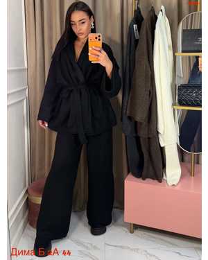 ЖЕНСКИЙ КОСТЮМ ТКАНЬ ШЕРСТЯНОЙ