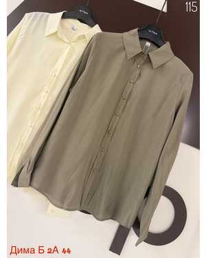 БЛУЗКА ТКАНЬ 95% ХЛОПОК + 5% ПОЛИЭСТЕР