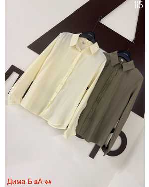 БЛУЗКА ТКАНЬ 95% ХЛОПОК + 5% ПОЛИЭСТЕР