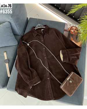 РУБАШКА ТКАНЬ ВЕЛЬВЕТ