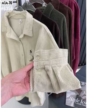 РУБАШКА ТКАНЬ ВЕЛЬВЕТ