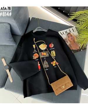 СВИТЕР ТКАНЬ ВЯЗАНЫЙ