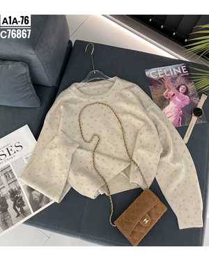 СВИТЕР ТКАНЬ ТРИКОТАЖНЫЙ ОВЕРСАЙС