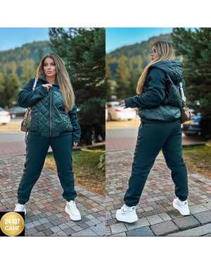 ЖЕНСКИЙ КОСТЮМ ДВОЙКА ТКАНЬ СИНТЕПОН И ФЛИС