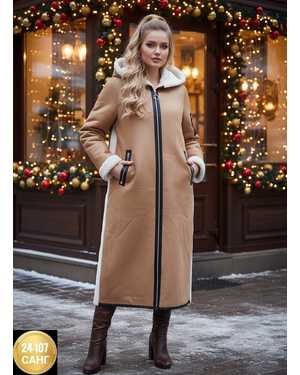 ДУБЛЁНКА ТКАНЬ НАТУРАЛЬНЫЙ МЕХ