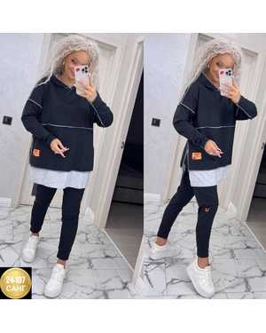 ЖЕНСКИЙ КОСТЮМ ТКАНЬ ФЛИС