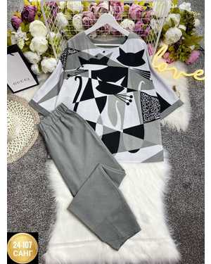 ЖЕНСКИЙ КОСТЮМ В РАЗМЕР ТКАНЬ ЛЁН ХБ С СУБЛИМАЦИЕЙ