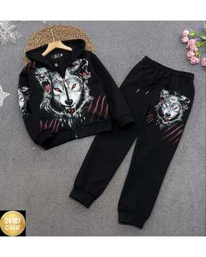 ДЕТСКИЙ КОСТЮМ ТКАНЬ ФЛИС С НАЧЁСОМ