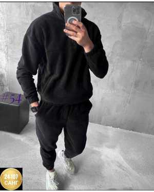 МУЖСКОЙ КОСТЮМ ДВОЙКА ТКАНЬ ДВУХСТОРОННИЙ ФЛИС