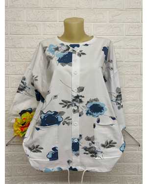 КОФТА ТКАНЬ 70% ХЛОПОК, 25% ПОЛИЭСТЕР, 5% СПАНДЕКС