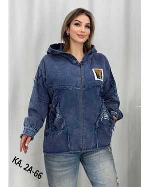 КАРДИГАН ТКАНЬ ДЖИНС