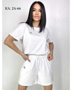 ЖЕНСКИЙ КОСТЮМ ДВОЙКА ТКАНЬ ХЛОПОК