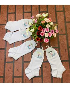 Женские носки Состав:Хлопок 90% Полиамид 5% Лайкра 5% Цена за упаковку:10 ШТРазмер:36-41