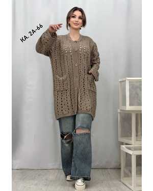 КАРДИГАН ТКАНЬ ШЕРСТЬ