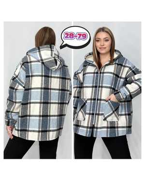 КОФТА В РАЗМЕР ТКАНЬ С МЕХОМ