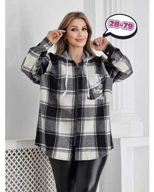 РУБАШКА В РАЗМЕР ТКАНЬ ДРАП