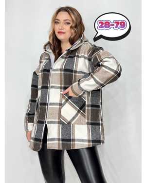 КОФТА В РАЗМЕР ТКАНЬ МЕХ