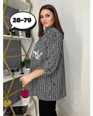 РУБАШКА В РАЗМЕР ТКАНЬ ШТАПЕЛЬ