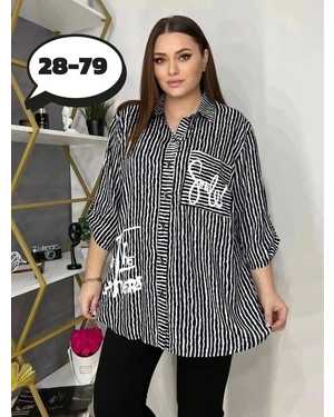 РУБАШКА В РАЗМЕР ТКАНЬ ШТАПЕЛЬ