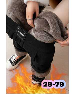 ШТАНЫ ТКАНЬ ПЛОТНЫЙ ВЕЛЬВЕТ С ГУСТЫМ МЕХОМ