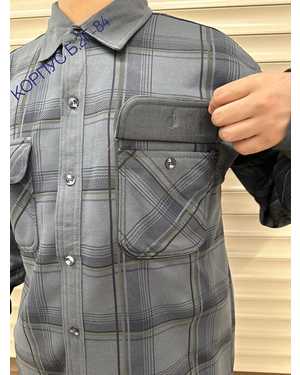 РУБАШКА В РАЗМЕР ТКАНЬ ХЛОПОК И ТЯНЕТСЯ