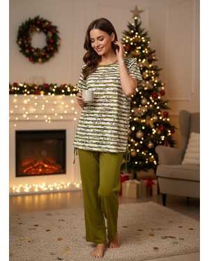 ПИЖАМА В РАЗМЕР ТКАНЬ ХЛОПОК