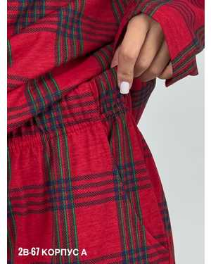 ПИЖАМА В РАЗМЕР ТКАНЬ ХЛОПОК