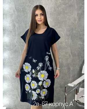 ТУНИКА В РАЗМЕР ТКАНЬ ХЛОПОК