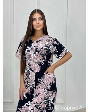 ХАЛАТ В РАЗМЕР ТКАНЬ ХЛОПОК