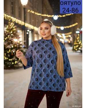 СВИТЕР ТКАНЬ КАШЕМИР