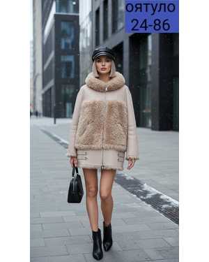 ДУБЛЁНКА ТКАНЬ УТЕПЛИТЕЛЬ С МЕХОМ