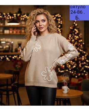 СВИТЕР ТКАНЬ КАШЕМИР