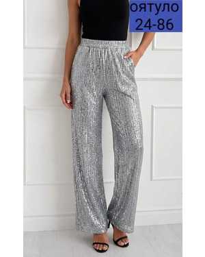 ШТАНЫ ТКАНЬ ПАЕТКА С ПОДКЛАДКОЙ