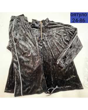 ЖЕНСКИЙ КОСТЮМ ДВОЙКА ТКАНЬ ВЕЛЮР